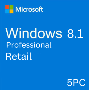 Key Windows 8.1 64bit Pro 5PC [Retail Online]