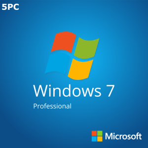 Windows 7 Professional SP1 5PC [Retail Online]