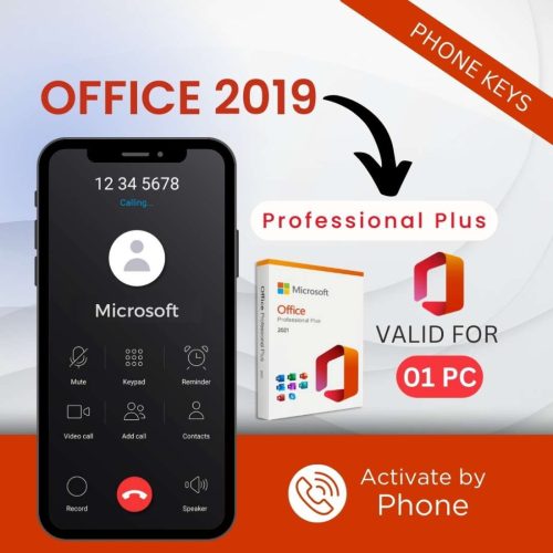Office 2019 Pro Plus – Lifetime License for 1 PC
