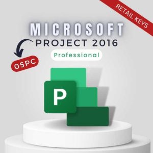 Project 2016 Professional 5PC [Retail Online]