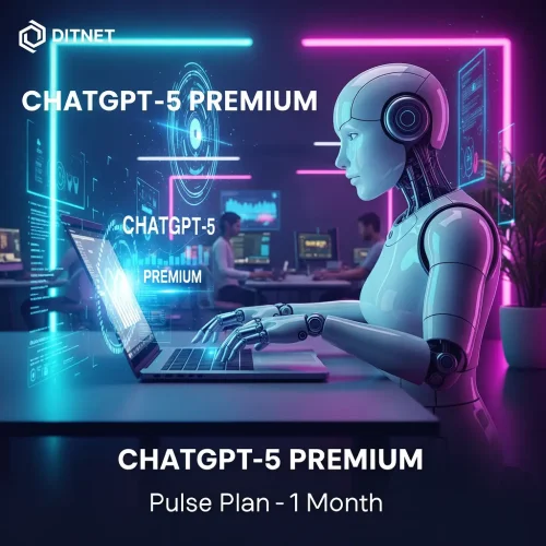 chatgpt-5-premium-1month-ditnet Buy ChatGPT Plus GPT-5 1 Month Access Share Account from DitnetKey gives you full access to OpenAI’s latest GPT-5 technology...
